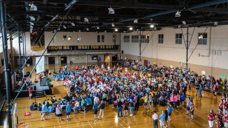 Hundreds gathered on June 2 to celebrate the opening of the Special Olympics Missouri State Summer Games at Brewer Fieldhouse.